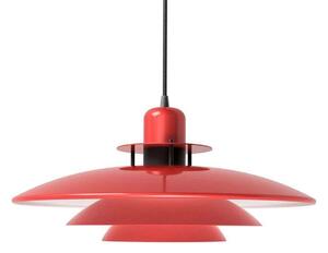 Lampada a sospensione Belid, Rosso, Sala da pranzo, Metallo