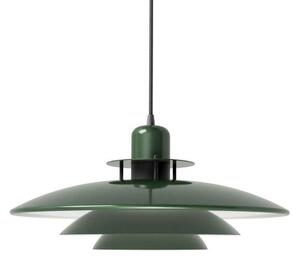 Lampada a sospensione Belid, Verde, Sala da pranzo, Metallo