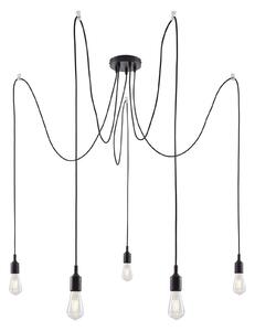 Lampada a sospensione Paulmann, Neordic Ketil, dimmerabile, Nero, Soggiorno, Plastica, Scandinavo