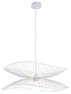 Lampada a sospensione Forestier, Libellule S, dimmerabile, Bianco, Soggiorno, Metallo, Design