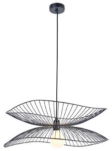 Lampada a sospensione Forestier, Libellule S, dimmerabile, Nero, Soggiorno, Metallo, Design
