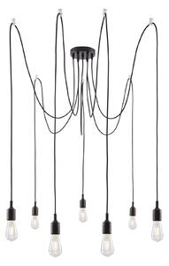Lampada a sospensione Paulmann, Neordic Ketil, dimmerabile, Nero, Soggiorno, Plastica, Scandinavo
