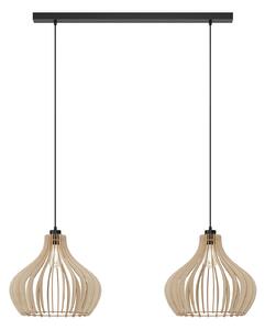 Lampada a sospensione Envostar, Faje, dimmerabile, Legno, Corridoio, Legno, Scandinavo