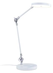 Lampade da tavolo Paulmann, Numis, dimmerabile, Bianco, Studio / Ufficio, Metallo, Moderno