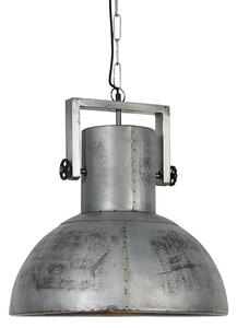 Lampada a sospensione industriale grigia 50 cm - SAMIA Sabo