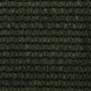Schermo Frangivista per Balcone Verde Scuro 120x600 cm in HDPE