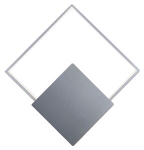 Applique da parete Lindby, Anays, Cromo, Soggiorno, Plastica, Moderno