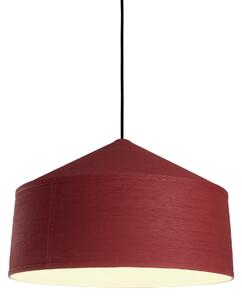 Lampada a sospensione MARSET, Zenc, dimmerabile, Rosso, Soggiorno, Plastica, Design