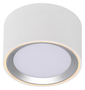 Plafoniera Nordlux, Fallon, dimmerabile, Bianco, Soggiorno, Metallo
