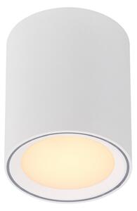 Plafoniera Nordlux, Fallon, dimmerabile, Bianco, Soggiorno, Metallo, Moderno