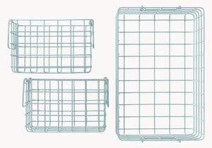 Set 3 cestini in metallo The Baskets