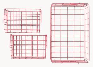 Set di 3 cestini in metallo The Baskets