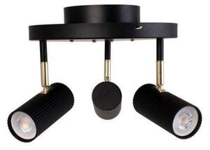 Plafoniera Globen Lighting, Nero, Metallo