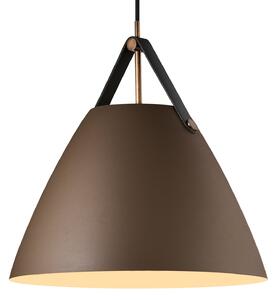 Lampada a sospensione DFTP by Nordlux, Strap, dimmerabile, Marrone / Ruggine, Soggiorno, Metallo, Scandinavo