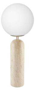 Lampade da tavolo Globen Lighting, Torrano, Beige, Soggiorno, Vetro, Design