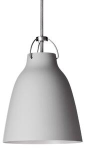 Lampada a sospensione FRITZ HANSEN, Caravaggio P1, dimmerabile, Grigio, Soggiorno, Metallo, Design