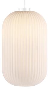 Lampada a sospensione Nordlux, Milford 20, dimmerabile, Bianco, Soggiorno, Vetro, Scandinavo