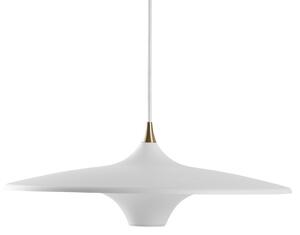 Lampada a sospensione LOOM DESIGN, Moja, dimmerabile, Bianco, Soggiorno, Alluminio, Moderno