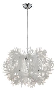 Lampada a sospensione Slamp, FIORELLA, dimmerabile, Bianco, Soggiorno, Plastica, Design