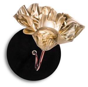 Applique da parete Slamp, LaFleur, dimmerabile, Dorato / Ottone, Soggiorno, Plastica, Design