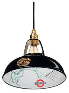 Lampada a sospensione Coolicon, Nero, Soggiorno, Metallo, Design