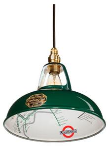 Lampada a sospensione Coolicon, Verde, Soggiorno, Metallo, Design