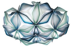 Plafoniera Slamp, La Vie M, dimmerabile, Blu, Soggiorno, Plastica, Design