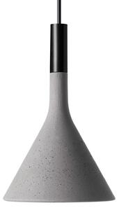 Lampada a sospensione Foscarini, Aplomb Mini, dimmerabile, Grigio, Cucina, Cemento, Design