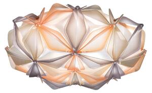Plafoniera Slamp, La Vie M, dimmerabile, Beige, Soggiorno, Plastica, Design