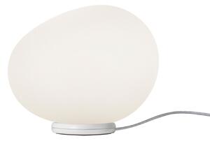 Lampade da tavolo Foscarini, Gregg piccola, dimmerabile, Bianco, Soggiorno, Vetro, Design