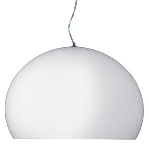 Lampada a sospensione Kartell, Small FL/Y, Bianco, Soggiorno, Plastica, Design
