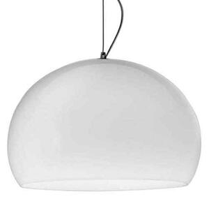 Lampada a sospensione Kartell, FL/Y, dimmerabile, Bianco, Soggiorno, Plastica, Design
