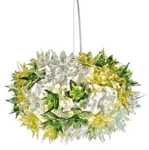 Lampada a sospensione Kartell, Bloom S2, Verde, Soggiorno, Plastica, Design