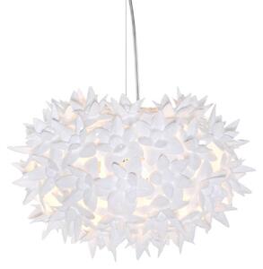Lampada a sospensione Kartell, Bloom S2, Bianco, Soggiorno, Plastica, Design