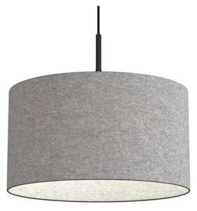 Lampada a sospensione Belid, Grigio, Sala da pranzo, Tessuto / Tessile