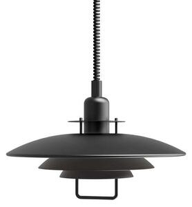 Lampada a sospensione Belid, Nero, Sala da pranzo, Metallo