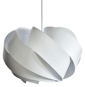 Lampada a sospensione Dyberg Larsen, Boleo, dimmerabile, Bianco, Soggiorno, Plastica, Design