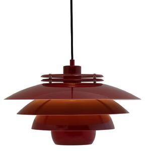 Lampada a sospensione Dyberg Larsen, Ejka, dimmerabile, Rosso, Soggiorno, Metallo, Design