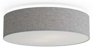 Plafoniera Belid, dimmerabile, Grigio, Soggiorno, Tessuto / Tessile