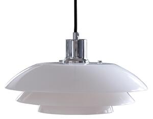 Lampada a sospensione Dyberg Larsen, DL31, dimmerabile, Bianco, Soggiorno, Vetro, Scandinavo