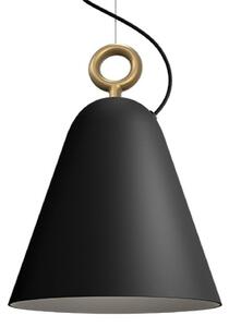 Lampada a sospensione Herstal, Nero, Sala da pranzo, Metallo