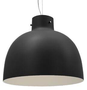 Lampada a sospensione Kartell, Bellissima, Nero, Soggiorno, Plastica, Design
