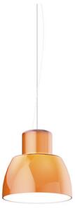Lampada a sospensione Nemo Lighting, dimmerabile, Arancione, Soggiorno, Vetro