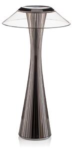 Lampade da tavolo Kartell, Space, Grigio, Soggiorno, Plastica, Design