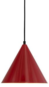 Lampada a sospensione Dyberg Larsen, Ron, dimmerabile, Rosso, Soggiorno, Metallo, Scandinavo