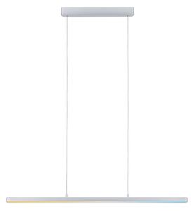 Lampada a sospensione Paulmann, Lento, dimmerabile, Grigio, Soggiorno, Metallo, Moderno
