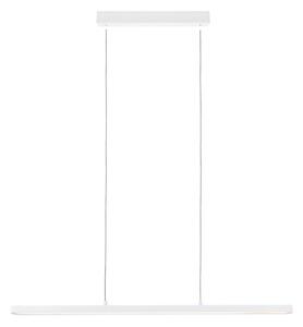Lampada a sospensione Paulmann, Lento, dimmerabile, Bianco, Soggiorno, Metallo, Moderno