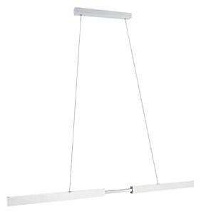 Lampada a sospensione Paulmann, Aptare, dimmerabile, Bianco, Soggiorno, Metallo, Moderno
