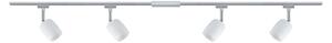 Plafoniera Paulmann, URail Blossom, dimmerabile, Metallizzato, Soggiorno, Vetro, Moderno