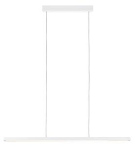 Lampada a sospensione Paulmann, Lento, dimmerabile, Bianco, Soggiorno, Alluminio, Moderno